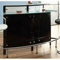 Coaster Co Of America R-BAR TABLE-BAR TABLE CHROME-BLACK 100139